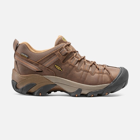 Keen Men’s Targhee III WP Low Hiking Boot Size 14 Cascade Brown